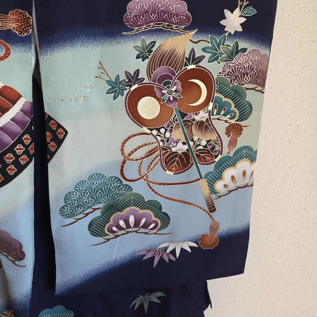 No43. 正絹　男の子お祝い着物　産着　七五三