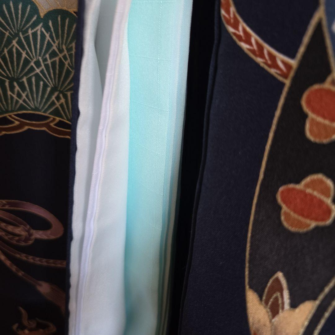 No43. 正絹　男の子お祝い着物　産着　七五三