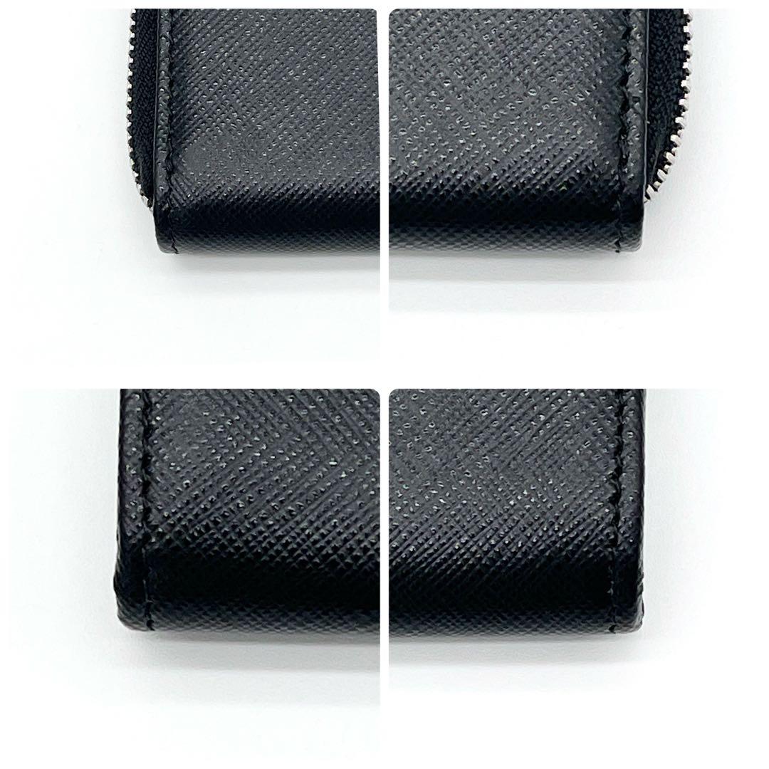 【新品未使用品】PRADA キーケース　ケース　現行　RFID ブラック