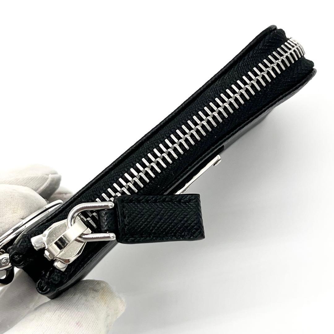 【新品未使用品】PRADA キーケース　ケース　現行　RFID ブラック