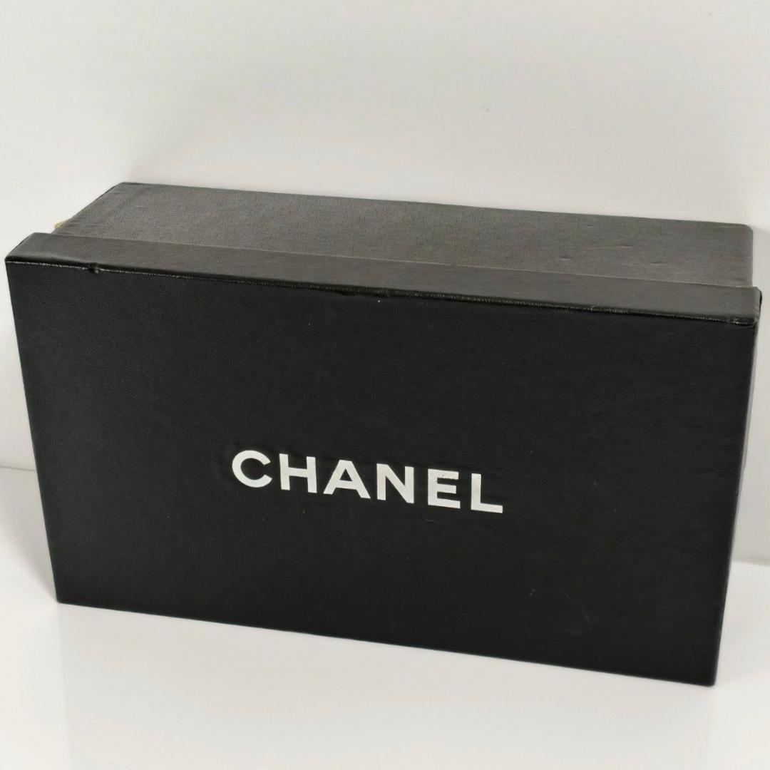 【美品】CHANEL シャネル パンプス レザー ココマーク ブラック 23cm