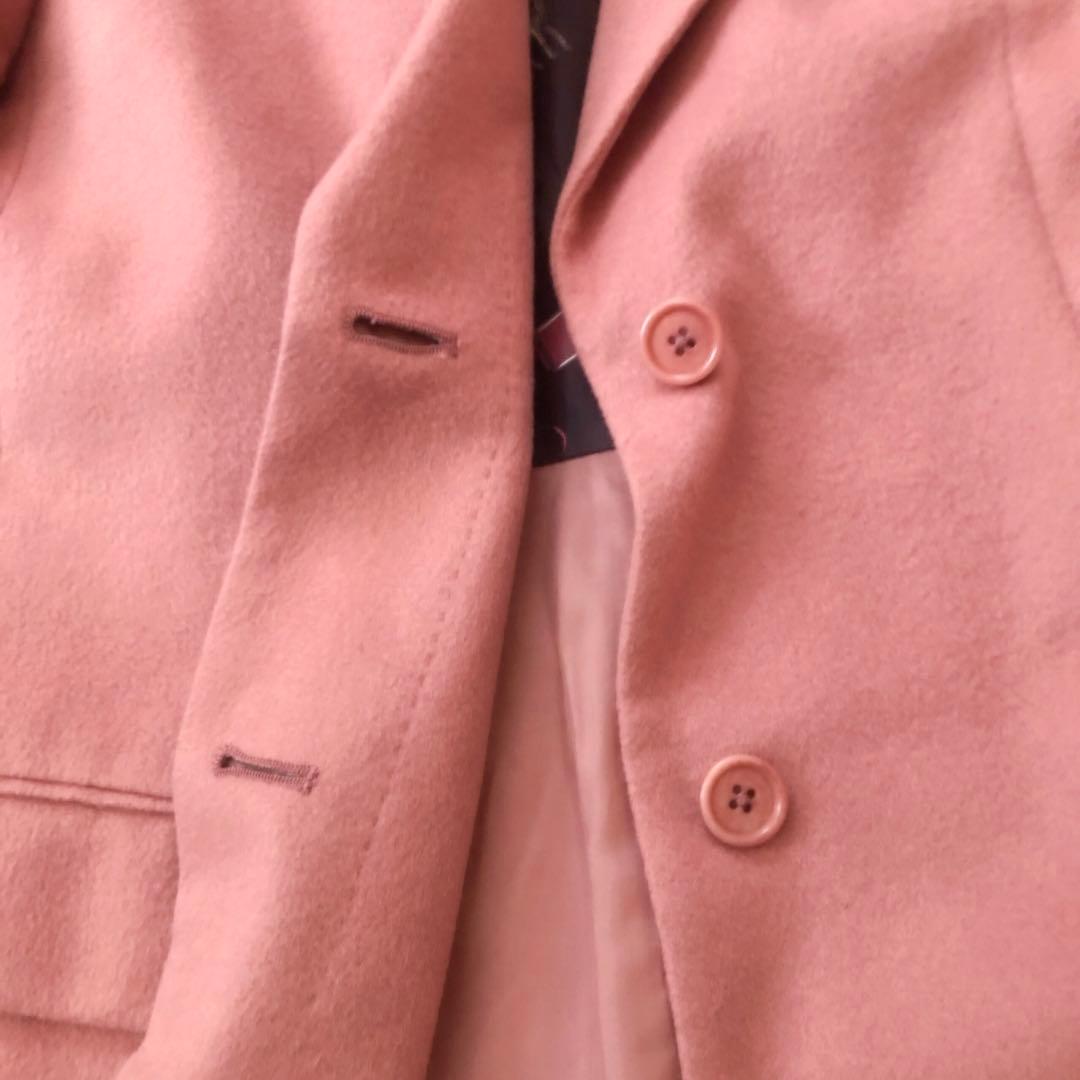 美品✨　ピーエスポールスミス チェスターコート 羊毛　カシミヤ混　柄裏地　ＸＬ