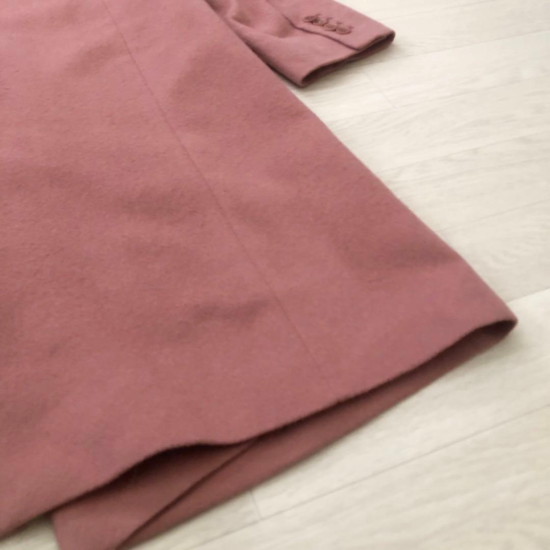 美品✨　ピーエスポールスミス チェスターコート 羊毛　カシミヤ混　柄裏地　ＸＬ