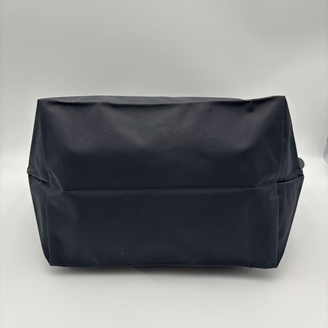 美品 LONGCHAMP ロンシャン ルプリアージュ M グレー×イエロー A4