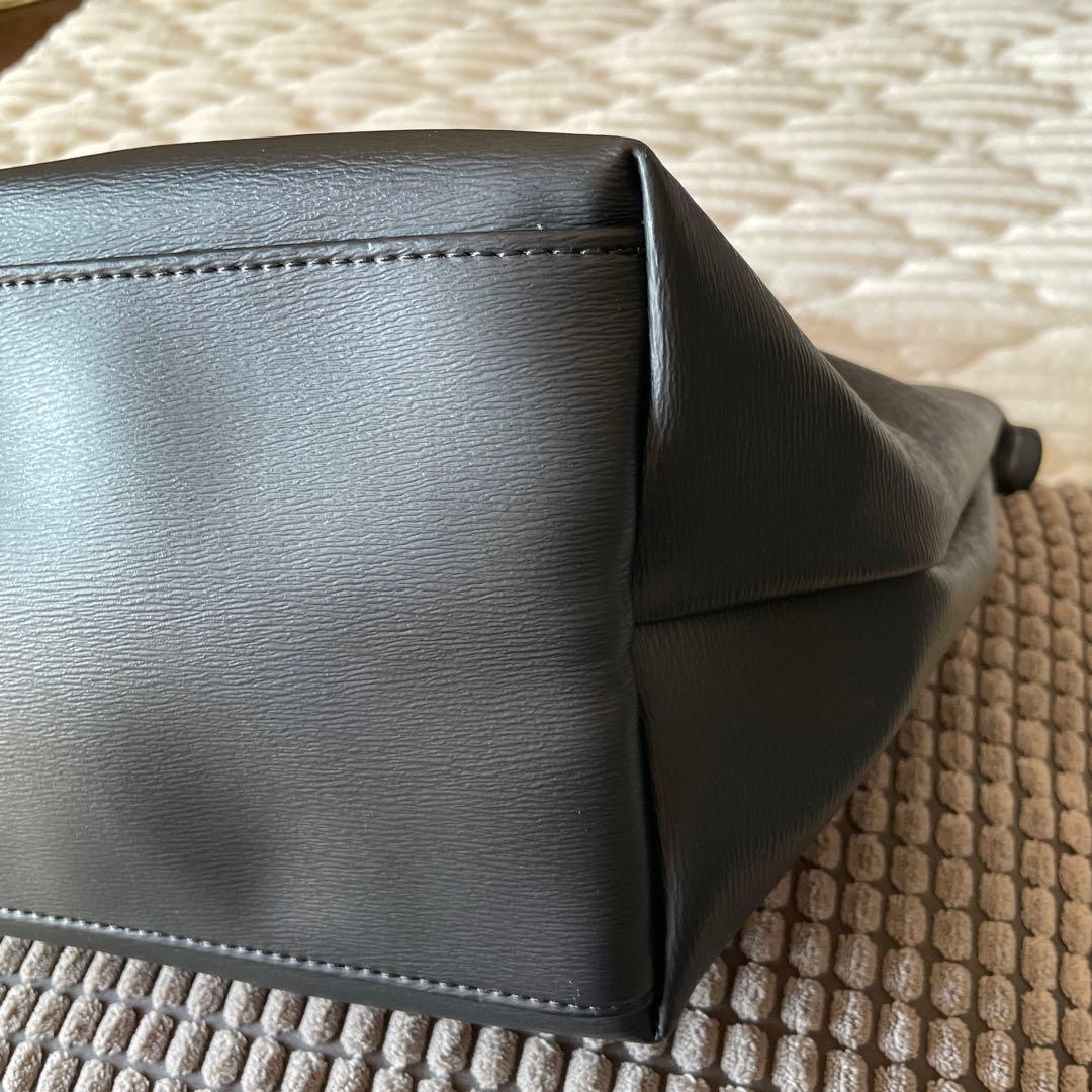 ロンシャン シティ プリアージュ M　トートバッグ　ブラック