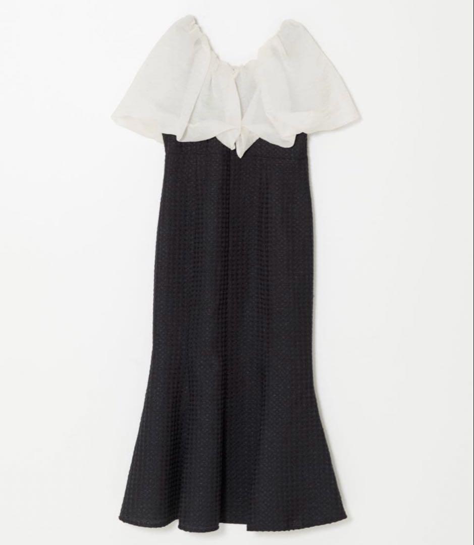 【新品】LEJA 2WAYオフショルダーパフスリーブマーメイドドレス