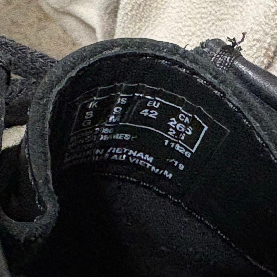 CLARKS ORIGINALS メンズ ナタリー （ブラックレザー）