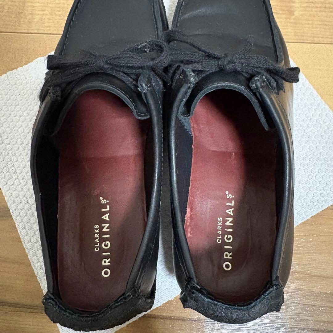 CLARKS ORIGINALS メンズ ナタリー （ブラックレザー）