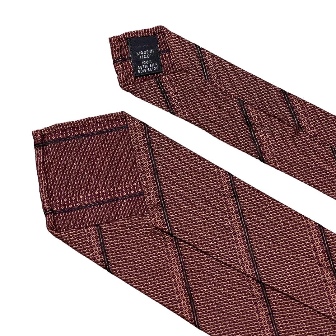 Atto Vannucci アットヴァンヌッチ ストライプ ネクタイ　2