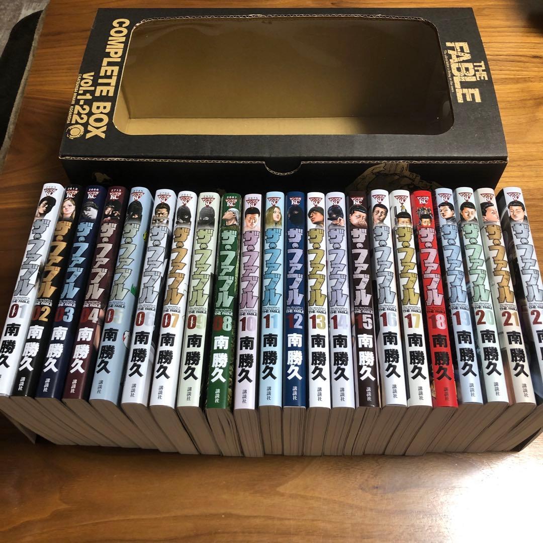 a106 ザ・ファブル 全巻 1st+2ndコンプリートボックス付