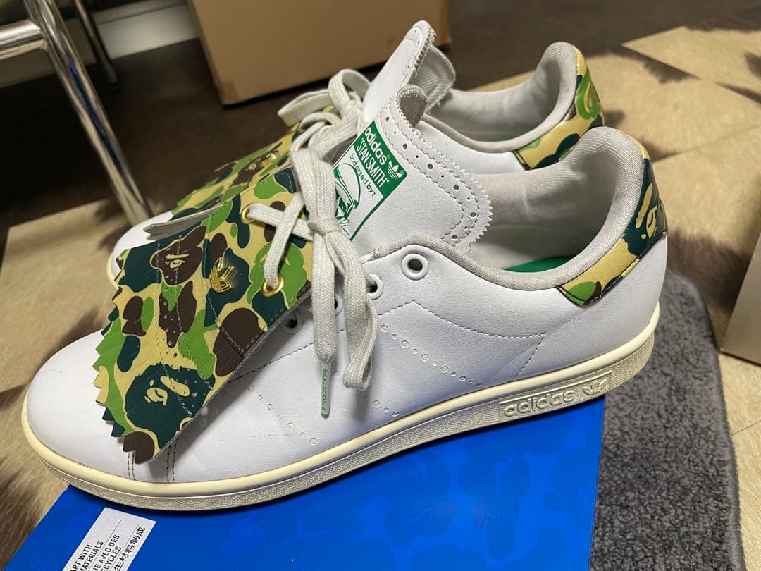 APE x adidas Stan Smith ゴルフシューズ 28cm