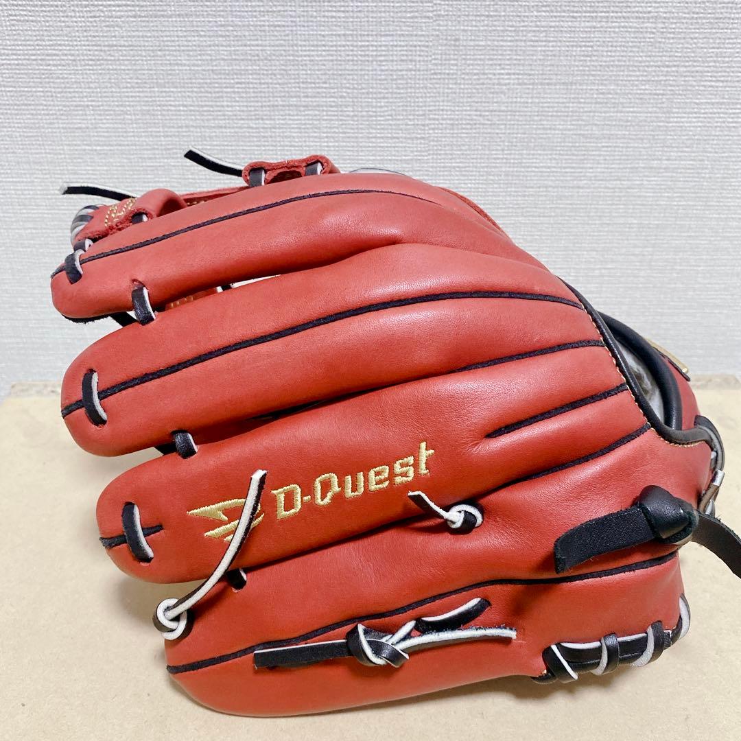 展示会限定 希少 D-Quest PRB-290E 美品 内野手 軟式 グラブ