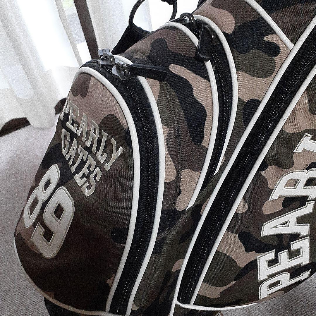 国内正規品　パーリーゲイツ　キャディバッグ　カモ柄 　スタンド式