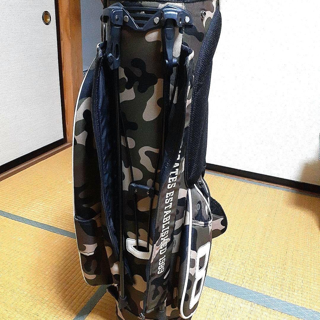 国内正規品　パーリーゲイツ　キャディバッグ　カモ柄 　スタンド式