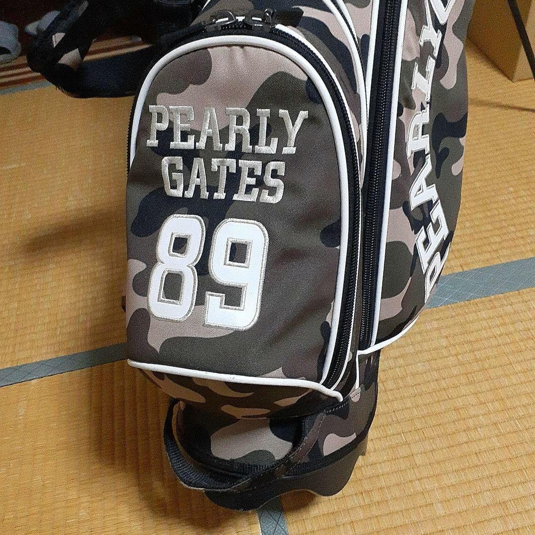 国内正規品　パーリーゲイツ　キャディバッグ　カモ柄 　スタンド式