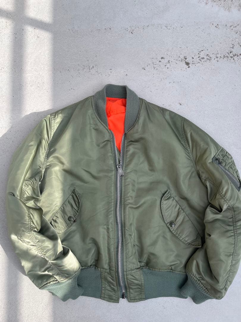 24時間限定セール MA-1フライトジャケット コリンス社製 ideal ZIP