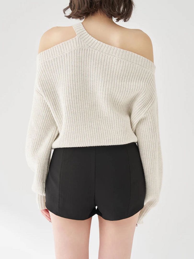 新品タグ付 美シルエットショートパンツ ブラック フリー ダーリッチ