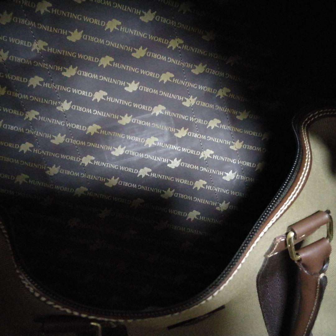 HUNTING WORLD ハンティング・ワールド サファリ ボストンバッグ