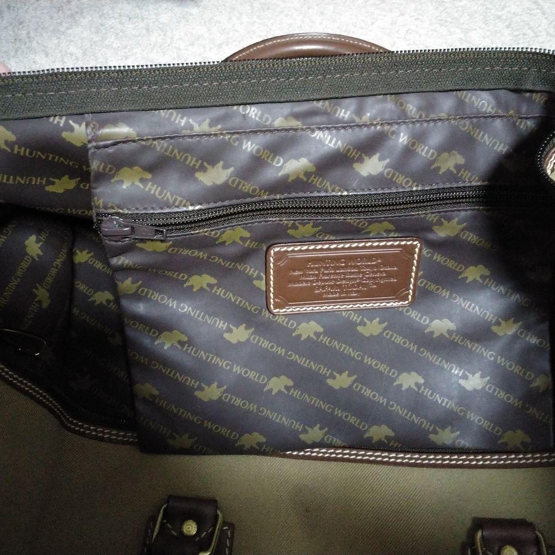 HUNTING WORLD ハンティング・ワールド サファリ ボストンバッグ