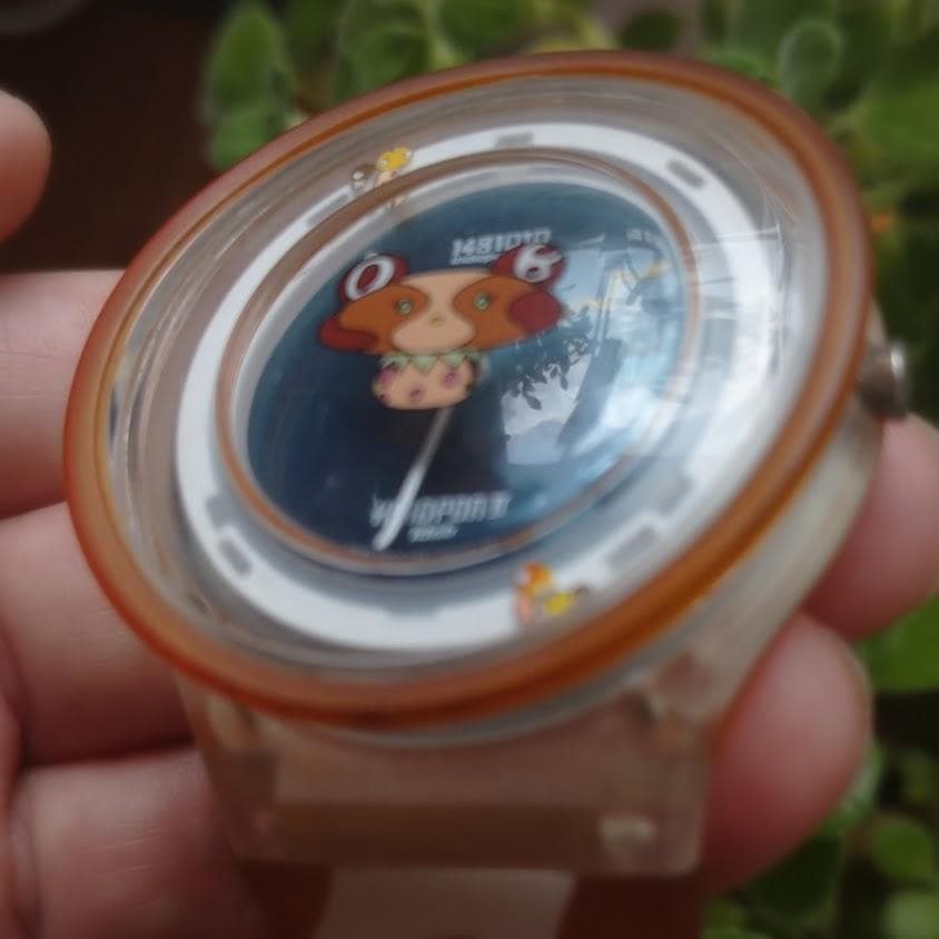 村上隆2000年頃のソーラー時計とぬいぐるみ　Takashi Murakami