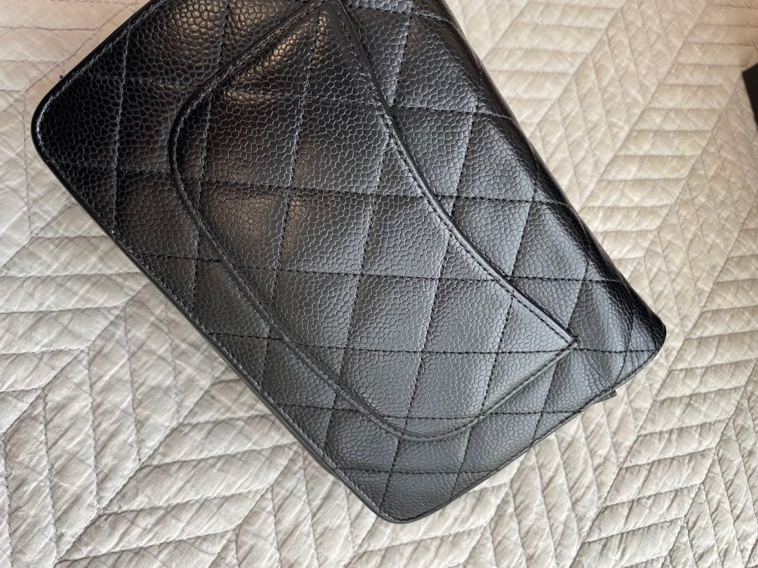 専用シャネル　キャビアスキンチェーンウォレット