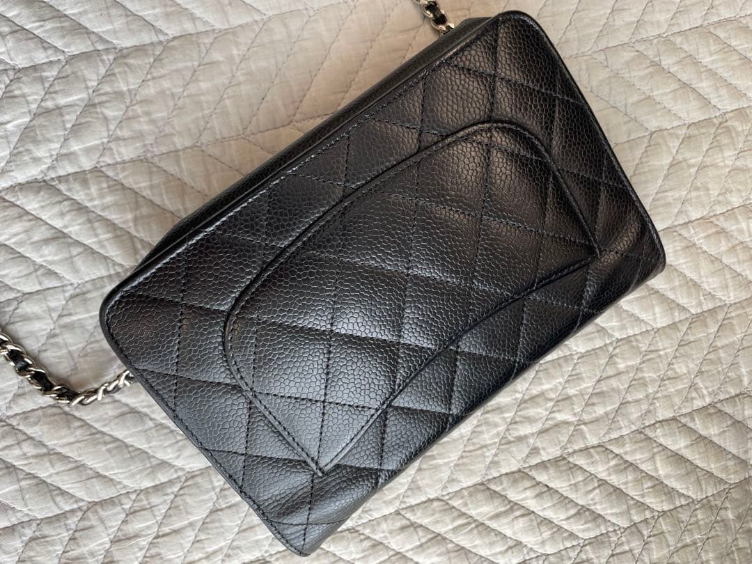 専用シャネル　キャビアスキンチェーンウォレット