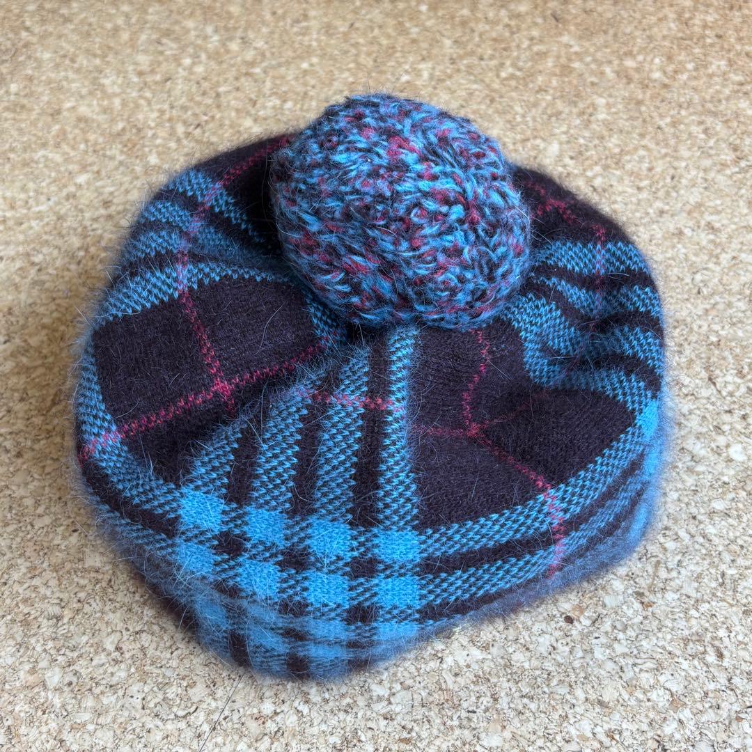 vivian westwood 試着のみ美品 ポンポン付きベレー帽