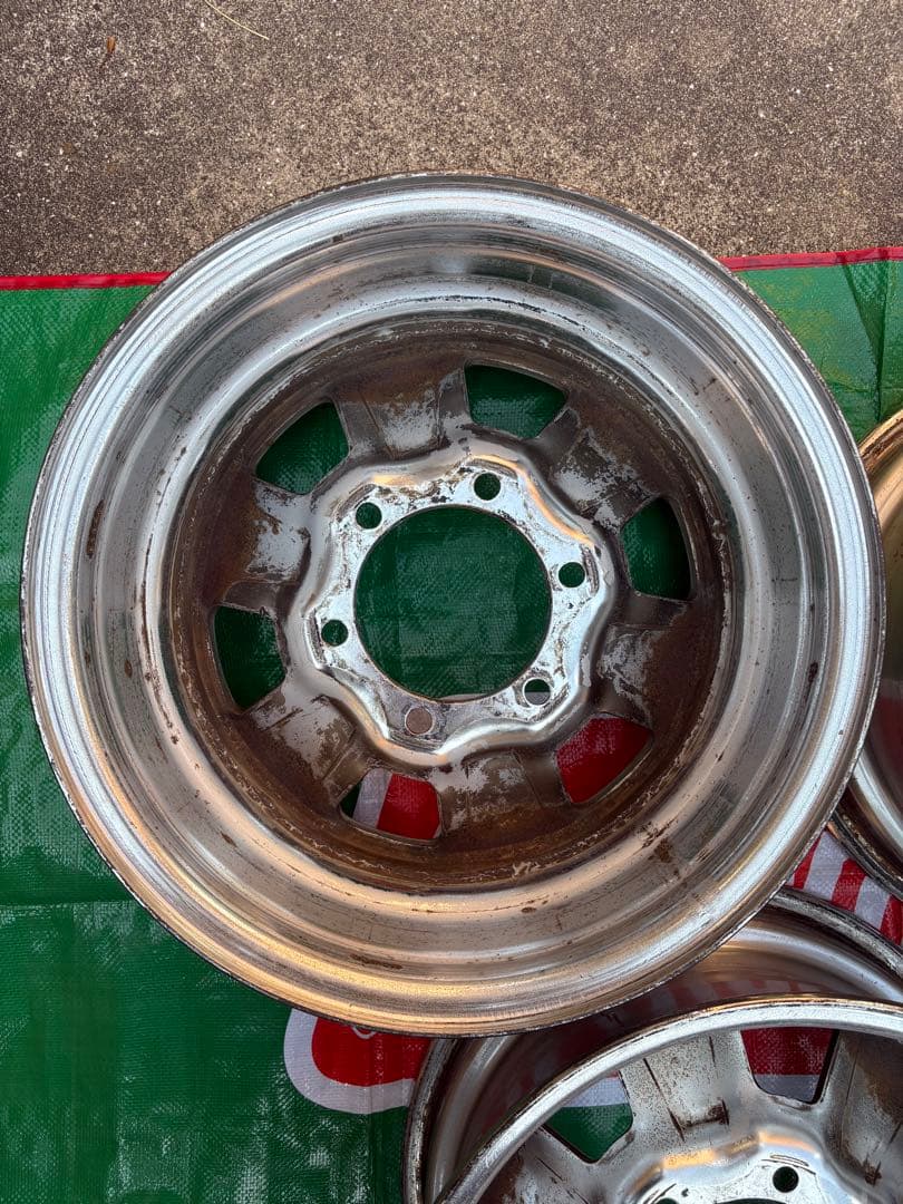 ランドクルーザー60 ワイドボディ 純正ホイール 15X7JJ PCD139.7