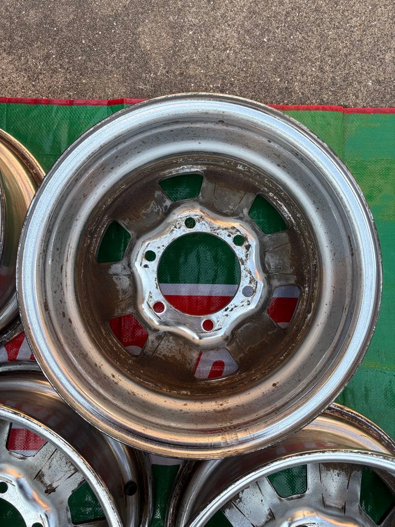 ランドクルーザー60 ワイドボディ 純正ホイール 15X7JJ PCD139.7