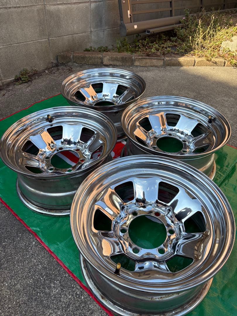 ランドクルーザー60 ワイドボディ 純正ホイール 15X7JJ PCD139.7