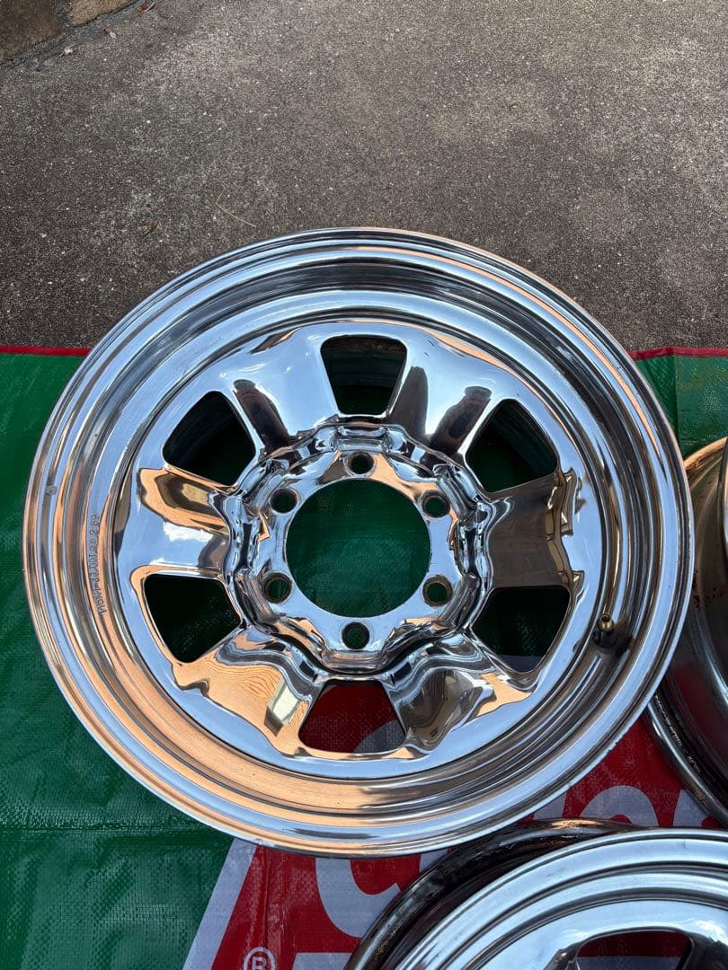 ランドクルーザー60 ワイドボディ 純正ホイール 15X7JJ PCD139.7