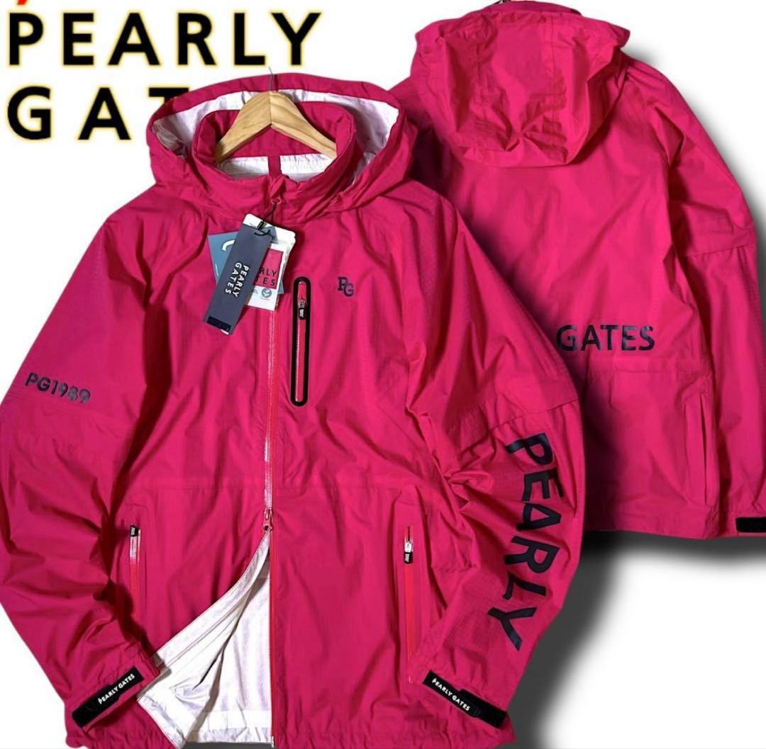 パーリーゲイツ 長袖にも半袖にもなる! レインジャケット 定価39,600円 0