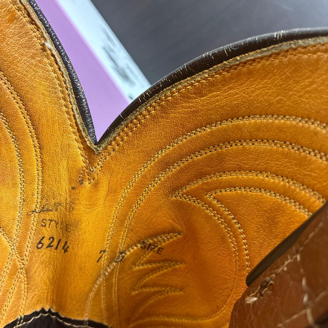 Tony Lama ウエスタンブーツ サイズ（US7D）