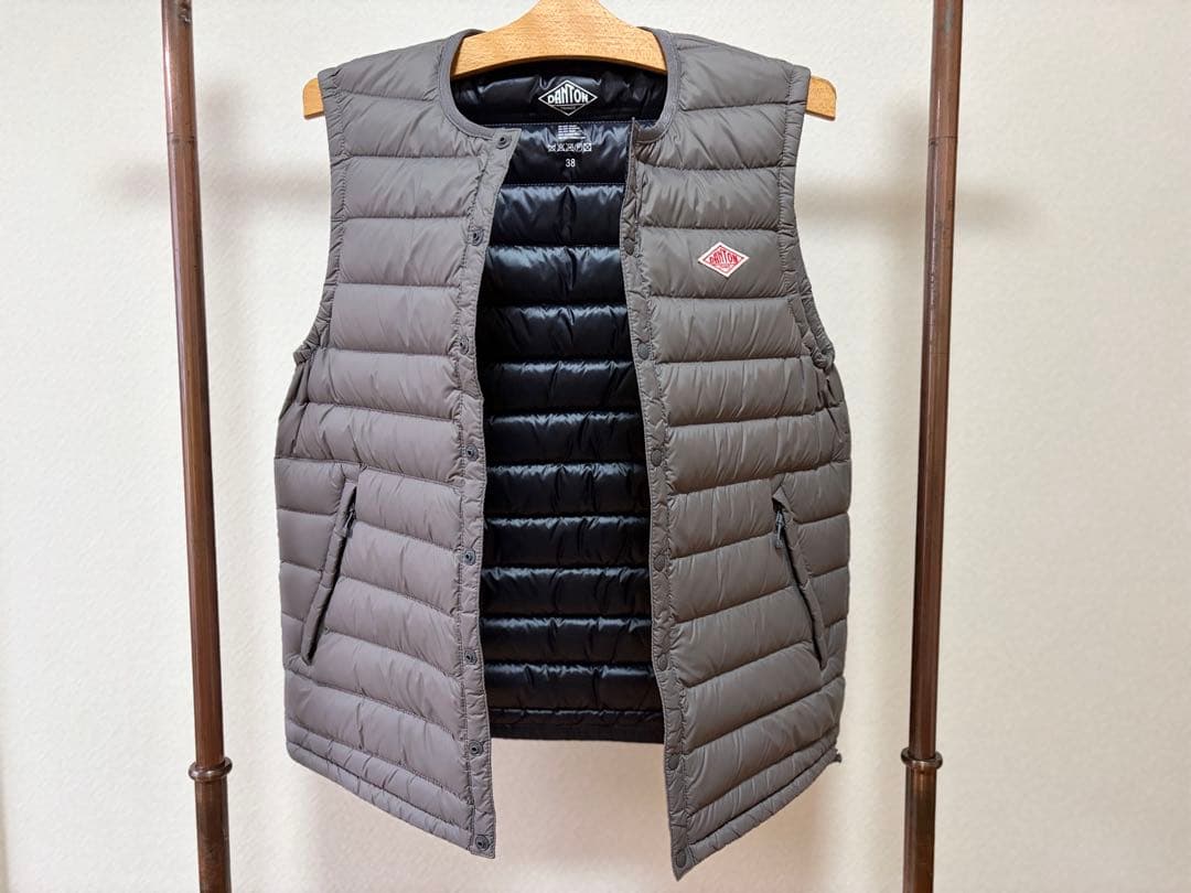 ネ*モ様 ⚫︎ DANTON ダントン インナーダウンベスト 38 ⚫︎
