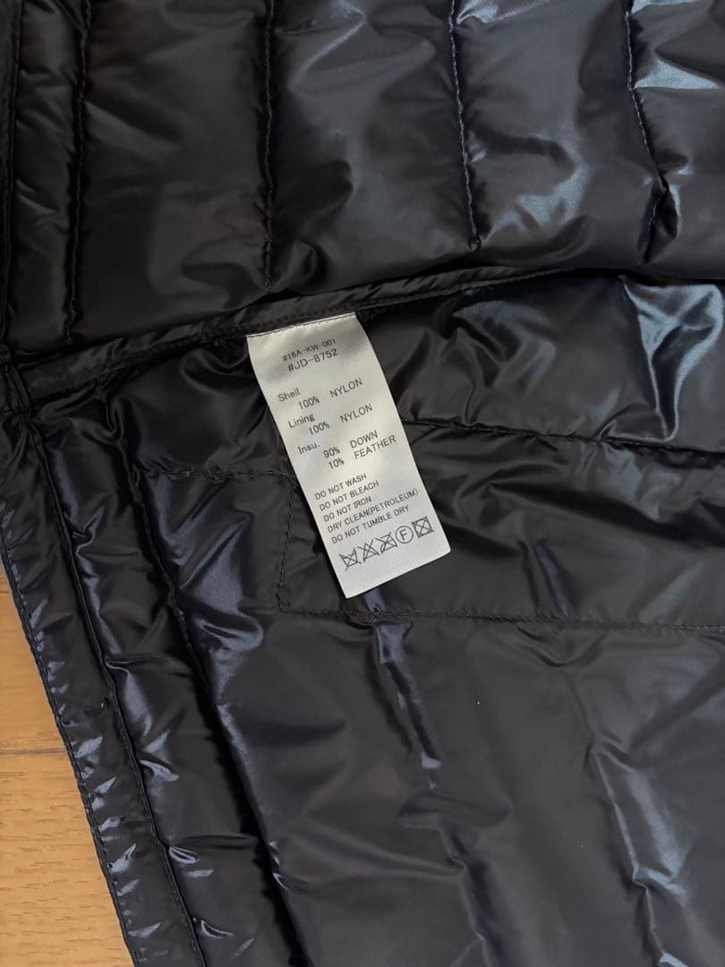 ネ*モ様 ⚫︎ DANTON ダントン インナーダウンベスト 38 ⚫︎