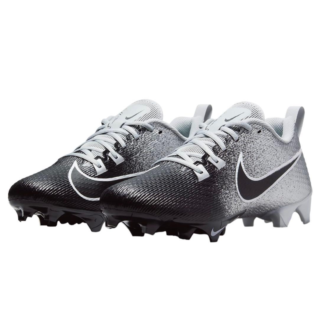 ナイキ 27ヴェイパー エッジ アメフト スパイク シューズ 靴 黒 銀