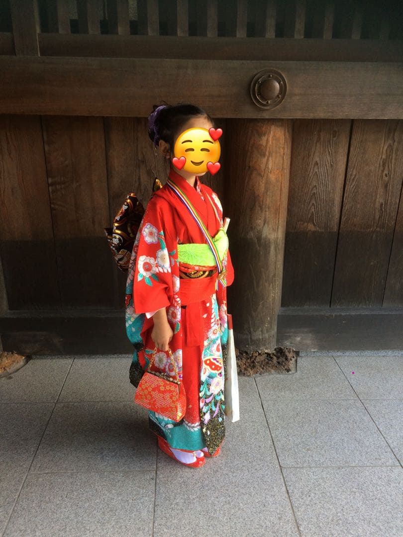 お値下げ‼️ 七五三　女の子　７歳　着物セット　スーツケース付き