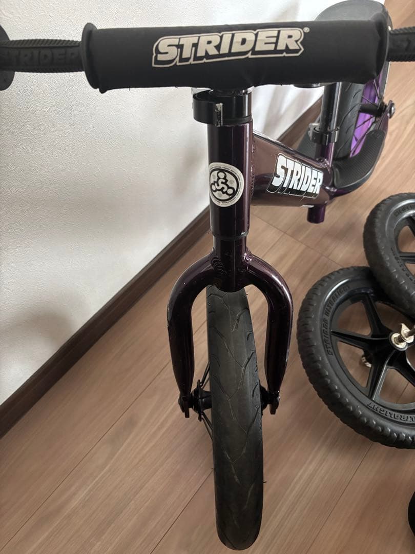 土日お値下中！！STRIDER バランスバイク 12インチ パープル