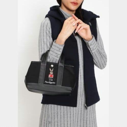 め*ま様 新品 パーリーゲイツ カートバッグ トラッドラビット ゴルフ ハンドバ