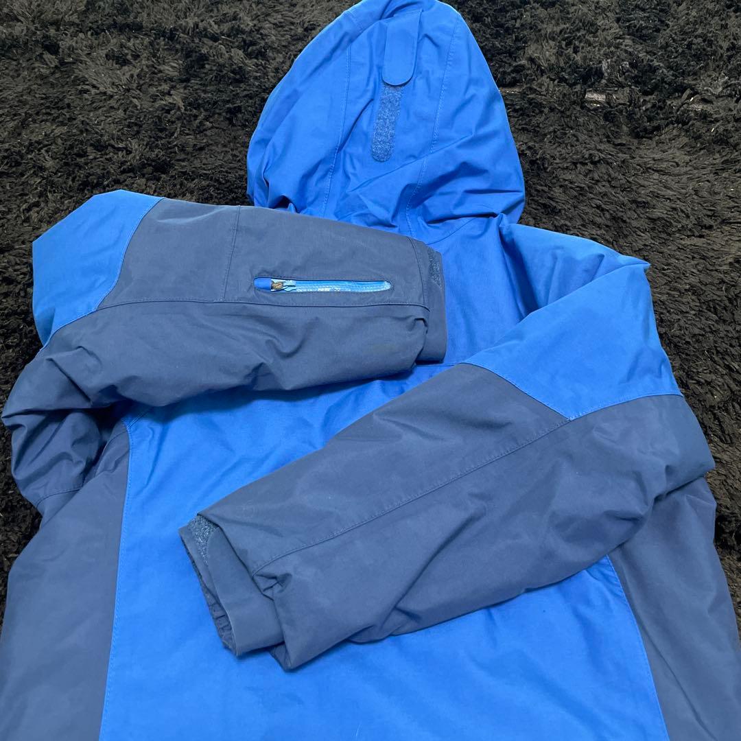 【子供服】mont-bell モンベル　スキーウェアセット 130サイズ 青