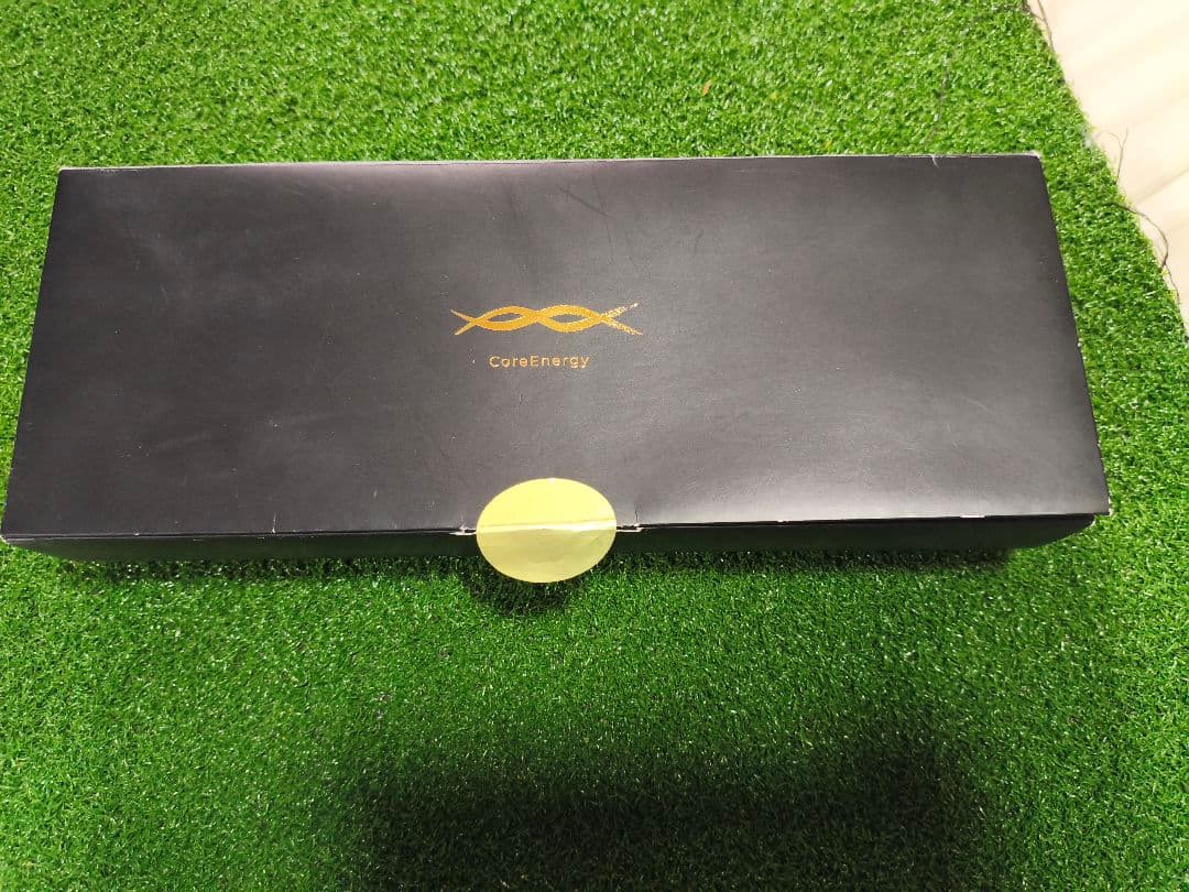 CoreEnergy ネイビー レザー ベルト