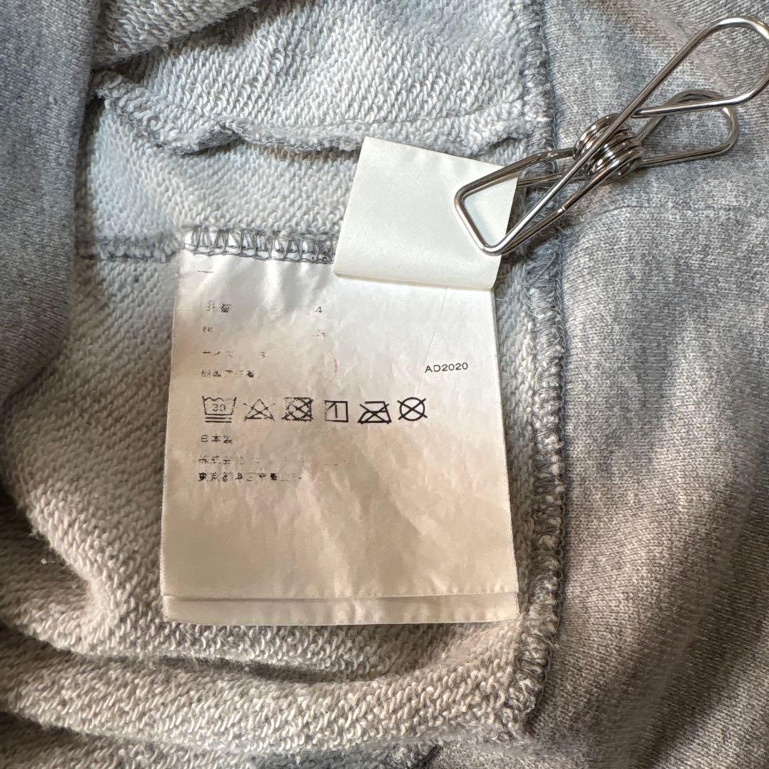 ク*ル様 【美品】コムデギャルソン 長袖 パーカー グレー サイズS ポケット