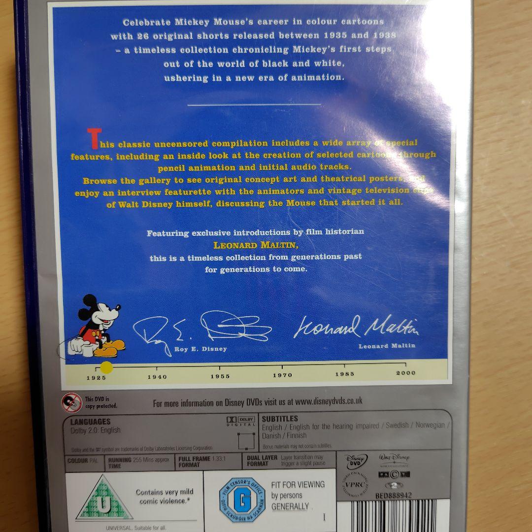 キッズ・ファミリー Disney Treasures Mickey Mouse DVD (UK)