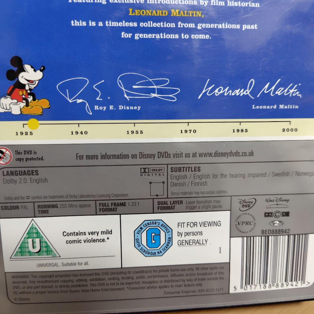 キッズ・ファミリー Disney Treasures Mickey Mouse DVD (UK)