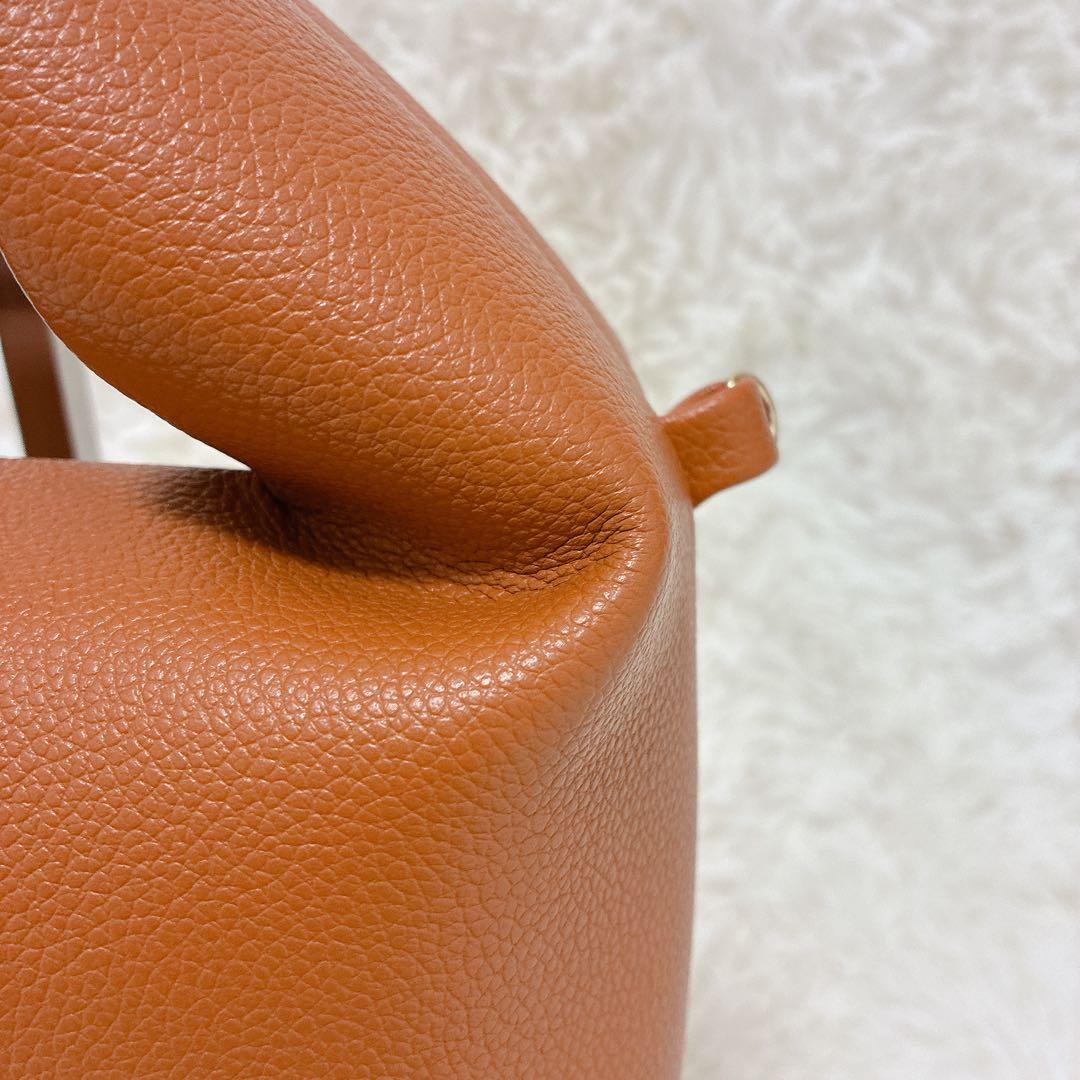 [美品]polene Beri ポレーヌ ベリ　ショルダーバッグ　キャメル