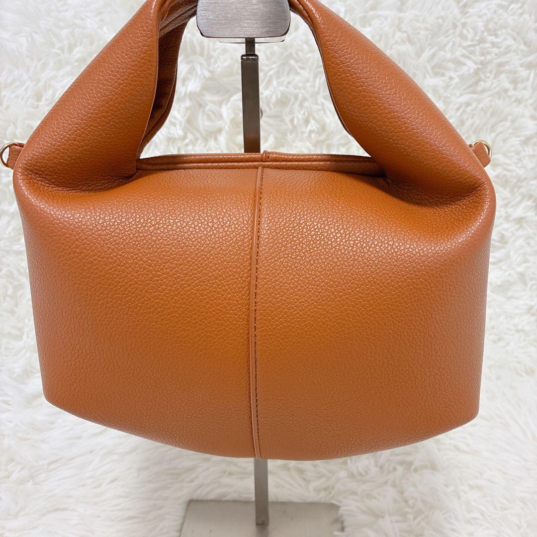 [美品]polene Beri ポレーヌ ベリ　ショルダーバッグ　キャメル