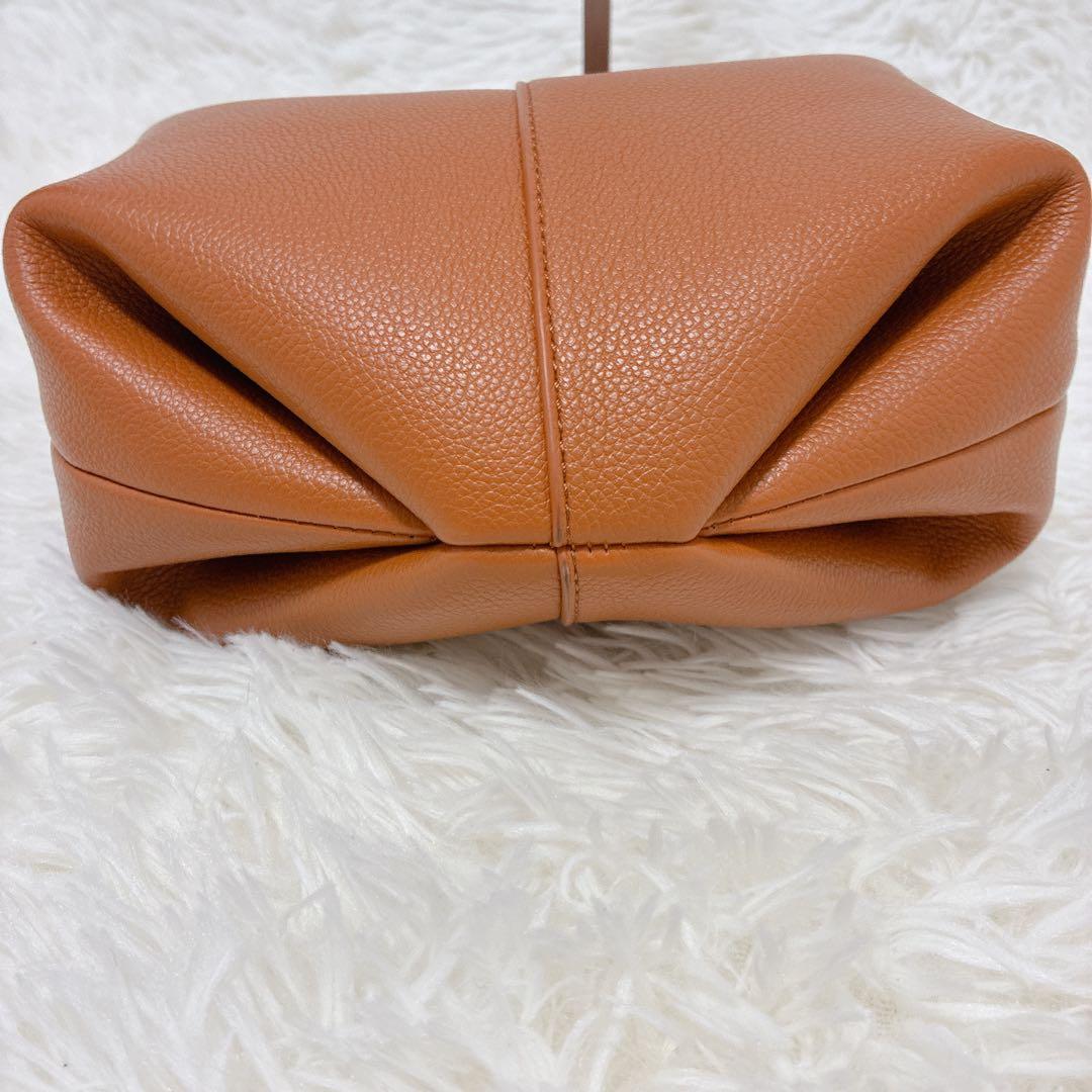 [美品]polene Beri ポレーヌ ベリ　ショルダーバッグ　キャメル