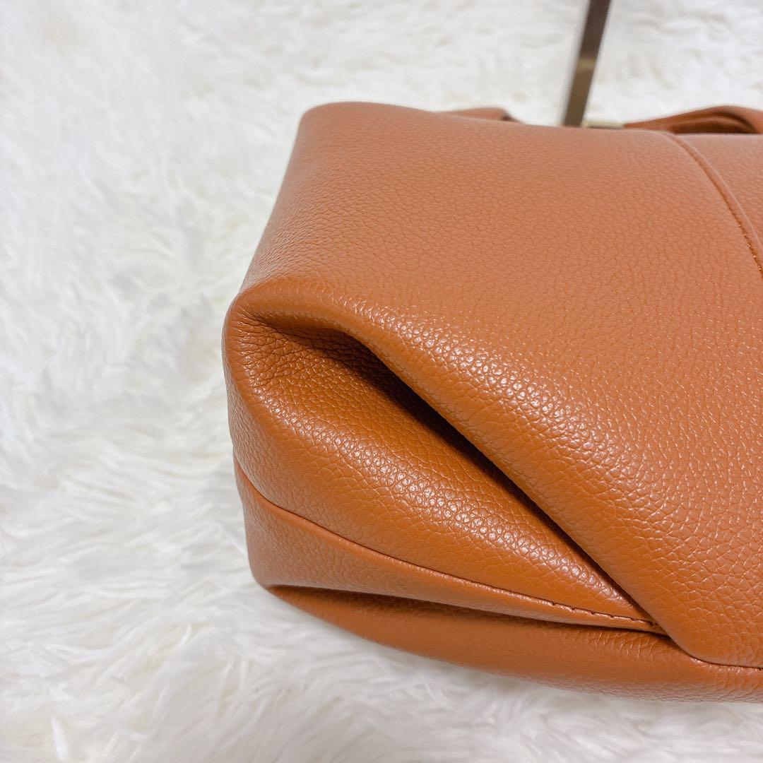 [美品]polene Beri ポレーヌ ベリ　ショルダーバッグ　キャメル