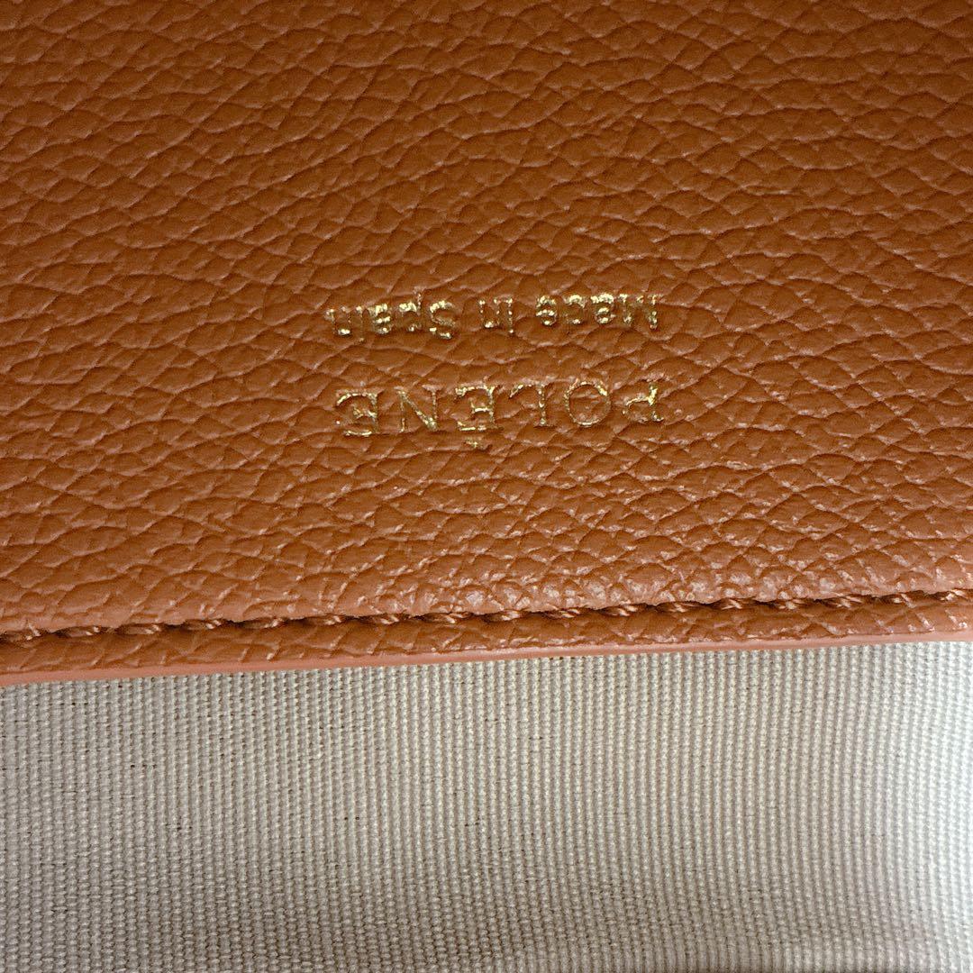 [美品]polene Beri ポレーヌ ベリ　ショルダーバッグ　キャメル