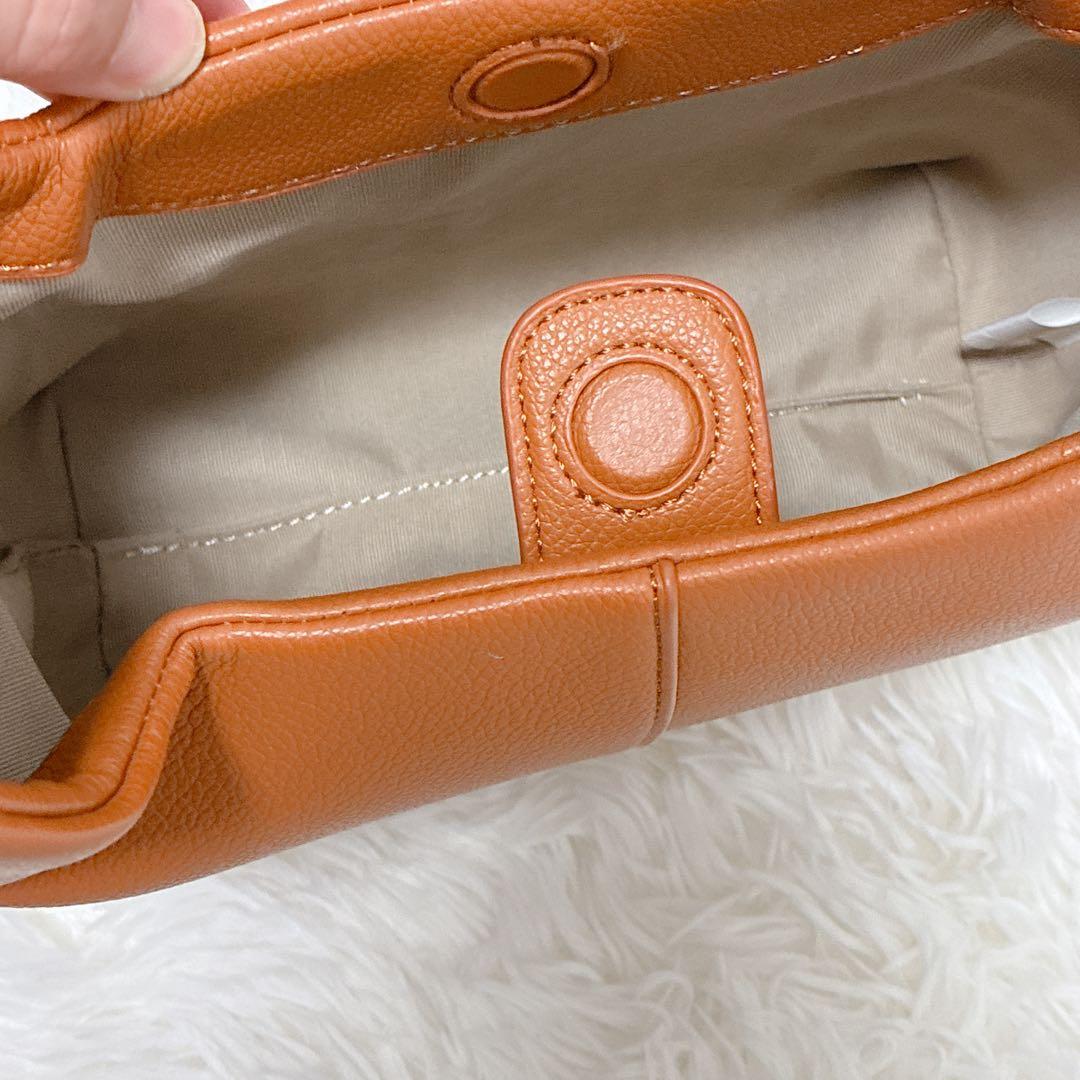 [美品]polene Beri ポレーヌ ベリ　ショルダーバッグ　キャメル